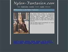 Tablet Screenshot of nylon-fantasien.com